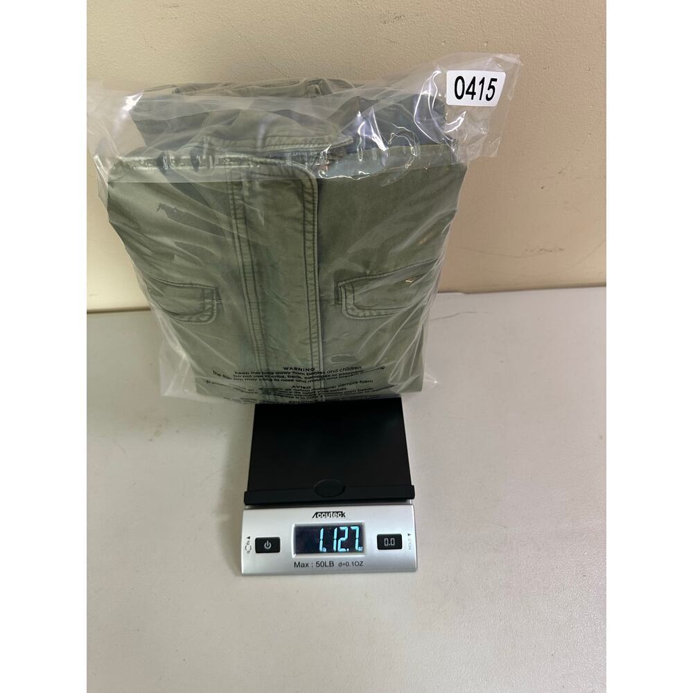 Lucky Brand Utility Jacket Womens Size XS Military Cargo Gorpcore Safari Outdoor - Picture 14 of 14